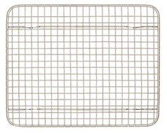 Browne (PG810) 8&quot; x 10&quot; Rectangular Nickel-Plated Footed Pan Grate N6