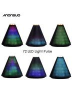 Best christmas gifts for men Anonsuo A5 Portable Wireless HIFI color changing Pulse Bluetooth Speakers with LED... N4