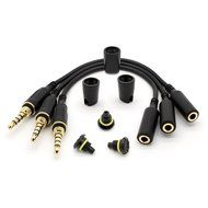 3 Pack iPhone Replacement LifeProof Headphone Adapters / Cables / Connectors for Fre, Nuud and Fre Power Cases...