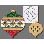 Ornament Cookie Cutter with Insert 7 1/2 Inch