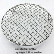 Loghot Multi-Purpose Round Stainless Steel Cross Wire Round Steaming Cooling Barbecue Racks/Carbon Baking Net/... N6