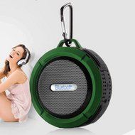 Army Green Waterproof Bluetooth Wireless Suction Cup Speaker Loudspeaker Sound Box Boombox Stereo Audio Player... N3