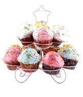 Francois et Mimi DCP0012 12-Cupcake Multi-Tiered Metal Dessert and Cupcake Stand