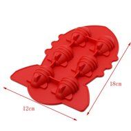 CY-buity Ice Tray Cool Atomic Bomb Shape Funny Ice Cube Style Freeze Ice Mold Maker Mould N4