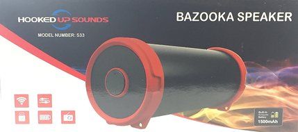 Portable Bluetooth Speaker - Small Bazooka Cylinder Speaker - Portable and Durable - Indoor/Outdoor Fun - Wireless... N8