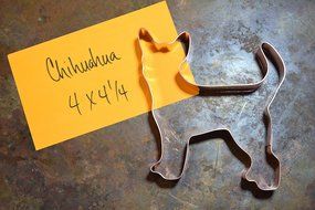 Chihuahua Cookie Cutter N2