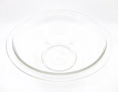 Corning Ware / Pyrex Originals Clear Mixing Bowl ( 8 1/2&quot; Dia / 1 1/2 Liter ) ( 323 ) N2