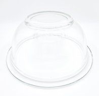 Corning Ware / Pyrex Originals Clear Mixing Bowl ( 8 1/2&quot; Dia / 1 1/2 Liter ) ( 323 ) N4