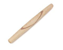 Sugar Maple with Mahogany Celtic Knot French Style Rolling Pin: Tapered Solid Wood Design. Hand Crafted in the...