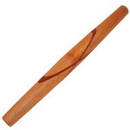 Sugar Maple with Mahogany Celtic Knot French Style Rolling Pin: Tapered Solid Wood Design. Hand Crafted in the... N5