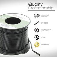 14AWG Gauge Speaker Wire, GearIT Pro Series 14 AWG Gauge Speaker Wire Cable (100 Feet / 30.48 Meters) Great Use... N2