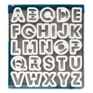 Ateco 5770 Alphabet Cookie Cutter Set