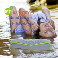 FengLan Waterproof Wireless Bluetooth 4.1 Speaker IPX7 sports Portable Sandproof Shockproof Bluetooth Speakers... N5