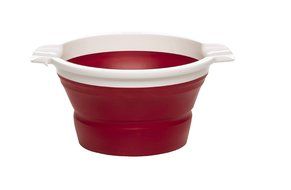 Farberware Fresh Collapsible Mixing Bowl, 3-1/2-Quart, Strawberry N9