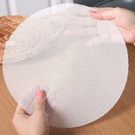 Silicone Steamer Non-Stick Pad Round Dumplings Mat Steamed Buns Baking Pastry Dim Sum Mesh home Kitchen Cooking... N2