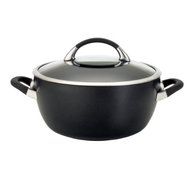 Circulon Symmetry Chocolate Hard Anodized Nonstick 5.5-Qt. Covered Casserole N7