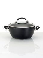 Circulon Symmetry Chocolate Hard Anodized Nonstick 5.5-Qt. Covered Casserole N8