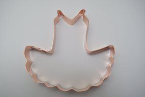 4.5 Inch Ballerina Tutu Cookie Cutter N4