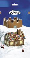 Linden Sweden Jonas of Sweden Gingerbread House and Castle Cookie Cutters