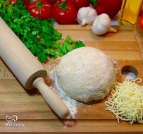 Rolling Pin - Classic Wood - Ideal for Baking Needs - Professional Dough Roller - Used by Bakers &amp; Cooks for Pasta... N2