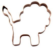 Simple 4 Inch Lion Cookie Cutter