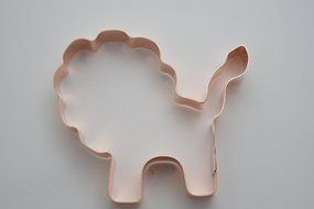 Simple 4 Inch Lion Cookie Cutter N3