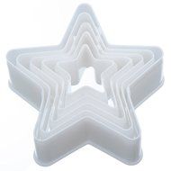 VonShef Plastic Colorful Cookie Cutter Set - 20 Piece N3