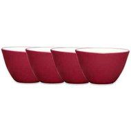 Noritake Colorwave Mini Bowls in Raspberry (Set of 4)