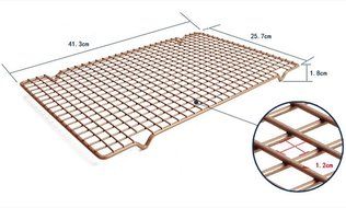 N J Z Y 12 inch x 17 inch Nonstick Cooling Rack N3