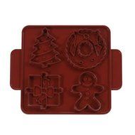 Nordic Ware Christmas/Winter Cookie Cutter Plaques