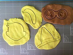 Curious George Inspired Cookie Cutter Set N3