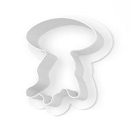 Jellyfish Cookie Cutter - LARGE - 4 Inches