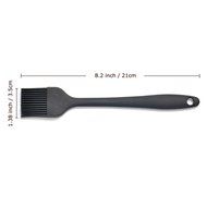 Basting Brush - LimeBasics Silicone Brush - 8.2&quot; Brushes Set of 3 - for Pastry, Barbecue, Kitchen, Grilling, Steaks... N2