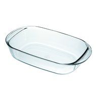 Duralex Made In France Rectangular Baking Dish, 15 by 9-Inch, Clear