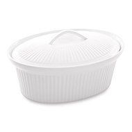 2.5 Qt. Oval Covered Casserole in White