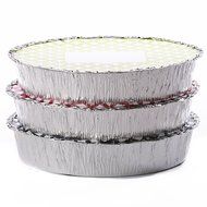 Simply Baked Large Baking and Take-out Pan, Disposable, Oven &amp; Freezer Safe Foil Pan with Paper Lid (pack of 4... N10