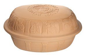 Romertopf Turkey Glazed Clay Baker 99117 X-large Terra Cotta Roaster