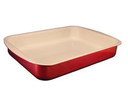 Lasagna Pan, 12"x9"x2.1", Alumunium with Ceramical Nonstick Coating