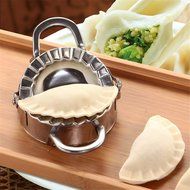 SYSAMA Eco-Friendly Pastry Tools Stainless Steel Dumpling Maker Wraper Dough Cutter Pie Ravioli Dumpling Mould... N3