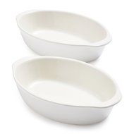 Sur La Table White Oven-to-Table Au Gratins D304 WIN , Set of 2