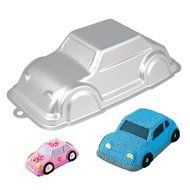 TOOGOO(R) New 3D Cruiser Car VW Beetle Cake Pan Tin Decorating Mould Bakeware Birthday N5