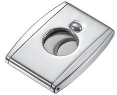 Visol Products High Polished Ryuu Double Guillotine Cigar Cutter, Chrome N2