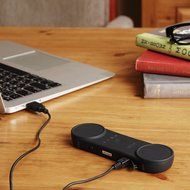 [3-in-1] Universal Portable Bluetooth Stereo Speaker Handset w/ Bike Mount, Sun Visor Clip, &amp; Outdoor cradle N8