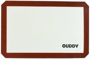 Ouddy 2 Pack Premium Non-Stick Silicone Baking Mat, Reusable Baking Liner, Cookie Sheets, Cookie Mat Set