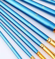 Mikey Store Set of Art Paint Brush Set for Watercolor Professional Paint Brushes Watercolor Oil Acrylic Painting... N10