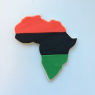 Kwanzaa Africa Cookie Cutter Set (5.5 inches)