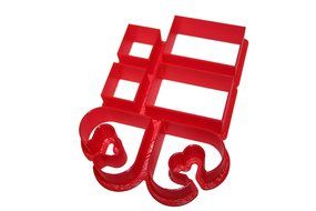 Valentine&#039;s Petite Hugger Gingerbread House Cutter 6 Piece N2
