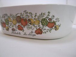 Spice of Life Vintage Corningware Square Casserole Dish-1.5 Qt. N3