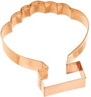 Old River Road Airplane Shape Cookie Cutter, Copper N4