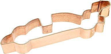 Old River Road Airplane Shape Cookie Cutter, Copper N6